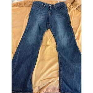 Levi Strauss Signature Womens Mid Rise Bootcut Jeans Blue Denim Size 12